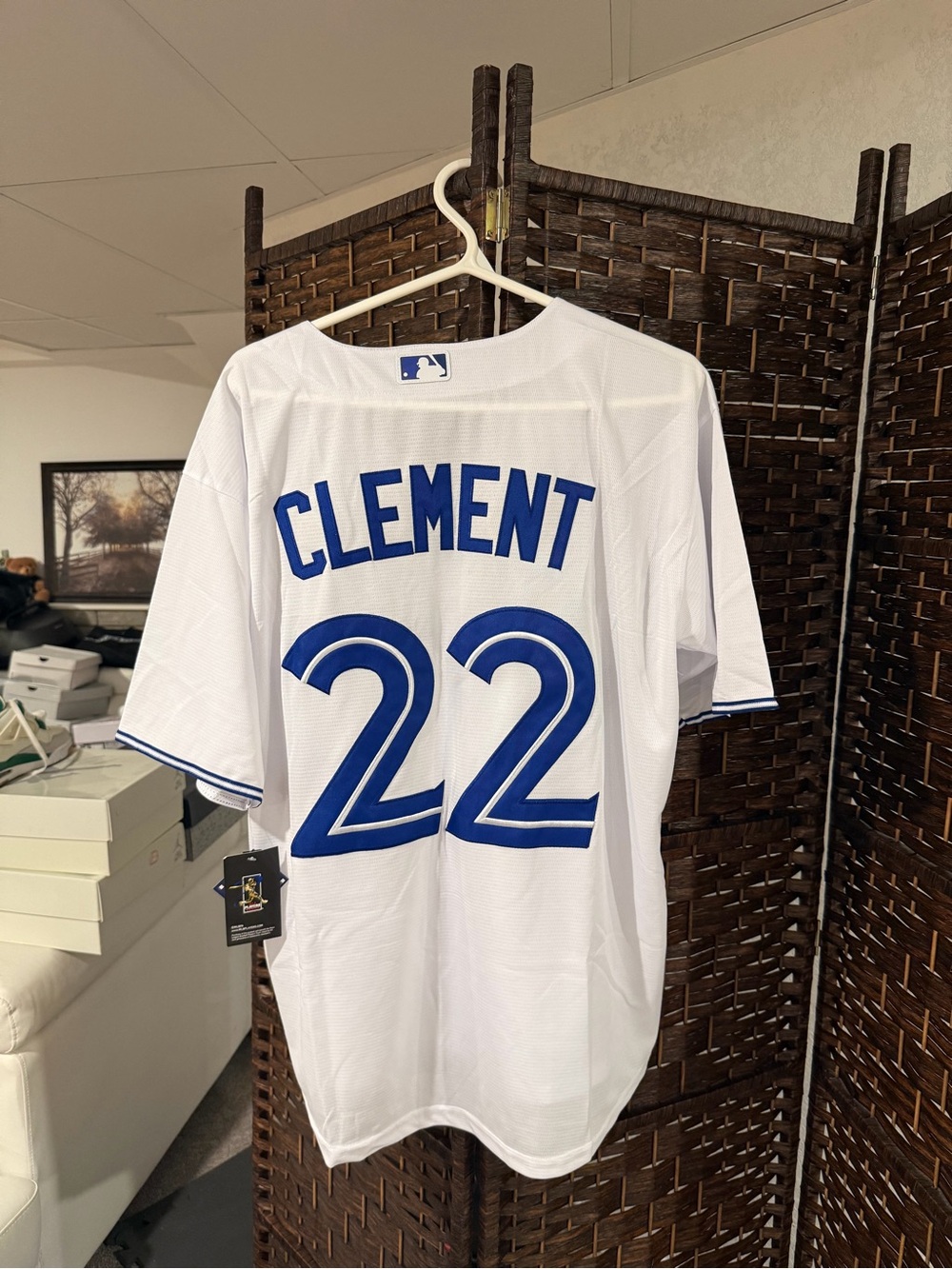 Toronto Blue Jays Baseball White Clement Jersey